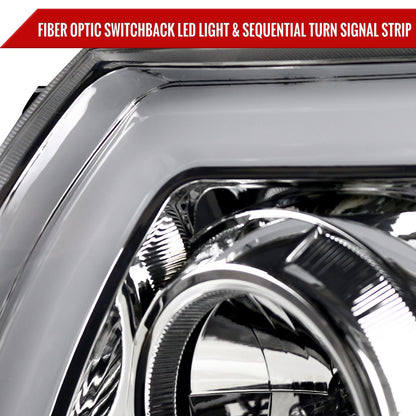 Spec-D 2009 Tacoma chrome custom headlights