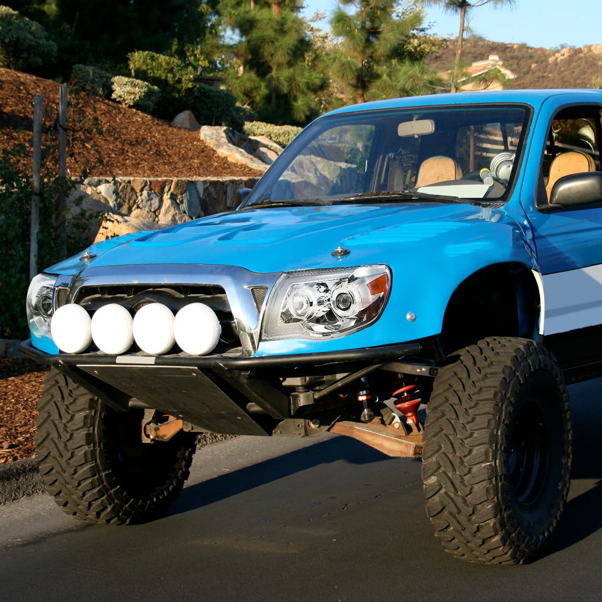 08 Tacoma Spec-D chrome lighting upgrade