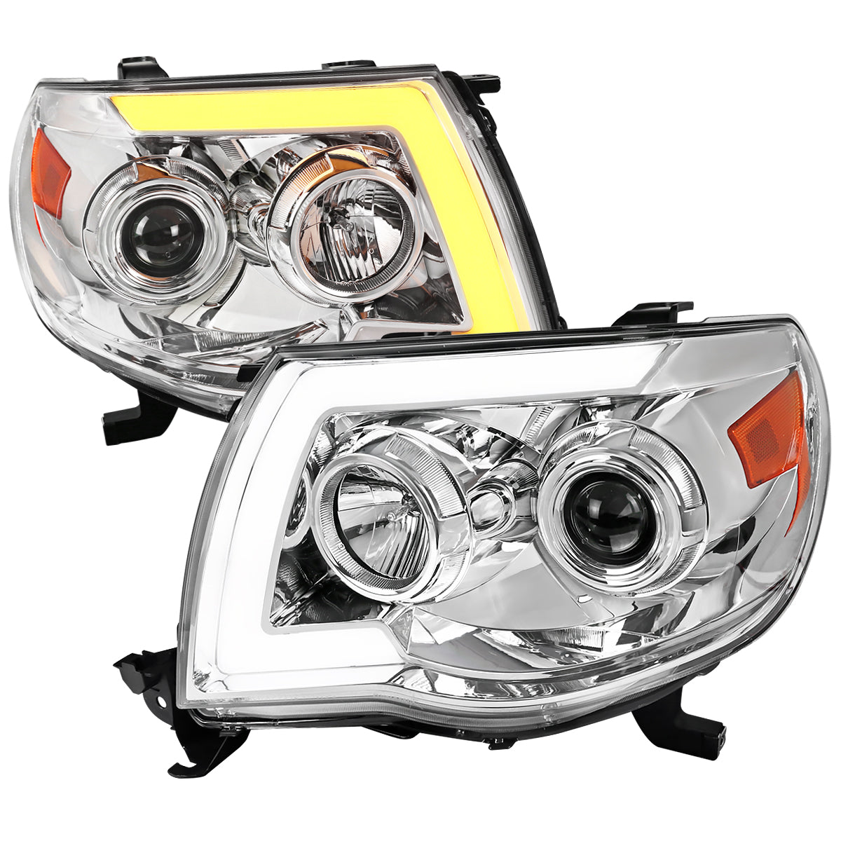 Spec-D 2005 Tacoma chrome headlights upgrade