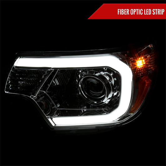 2013 Tacoma Projector Spec-D chrome aftermarket headlights