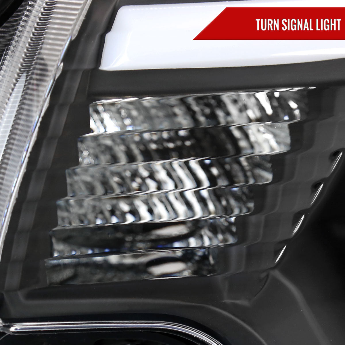 Spec-D 2012 Tacoma Parking Blk custom headlights