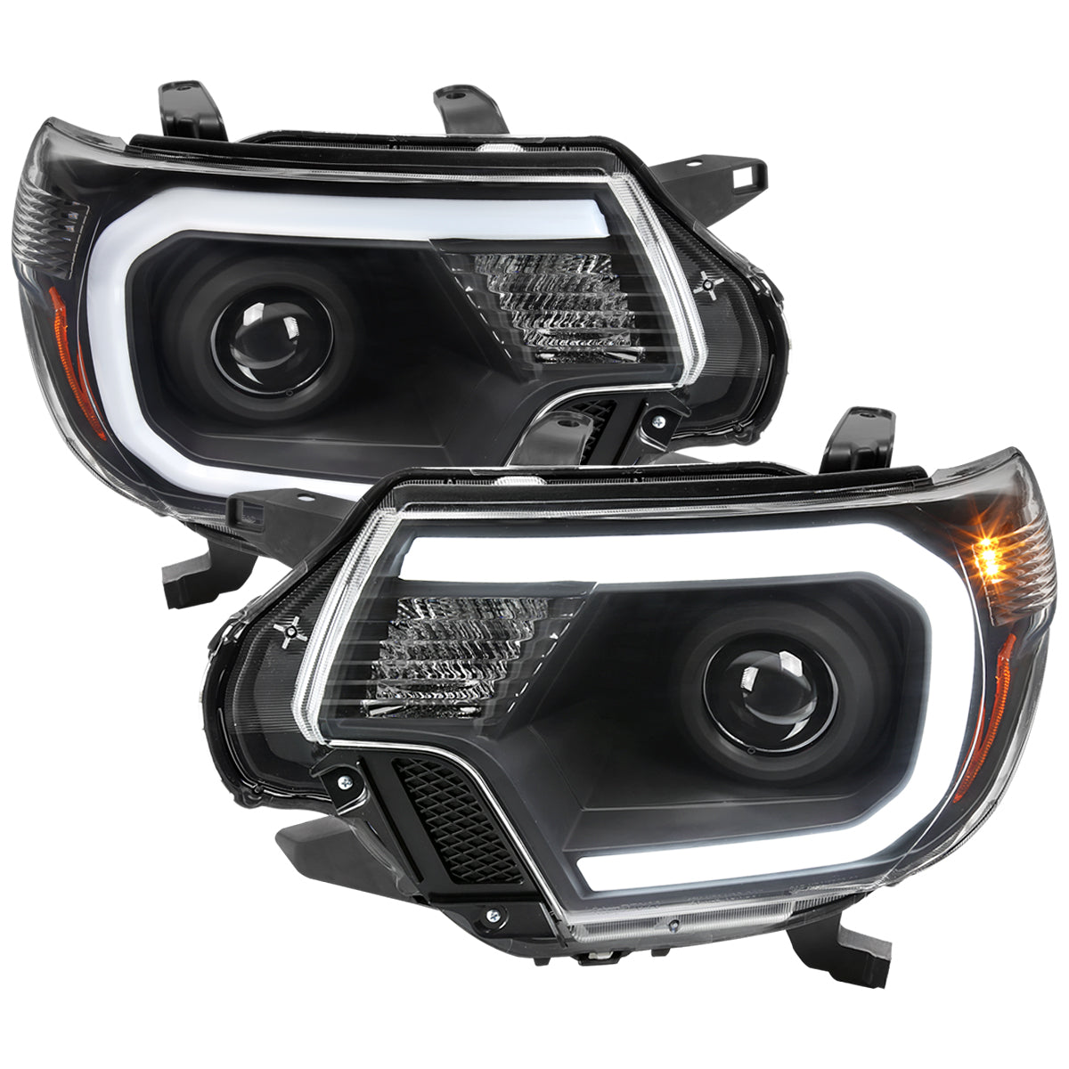 Spec-D 2012 Tacoma Parking Blk headlights upgrade