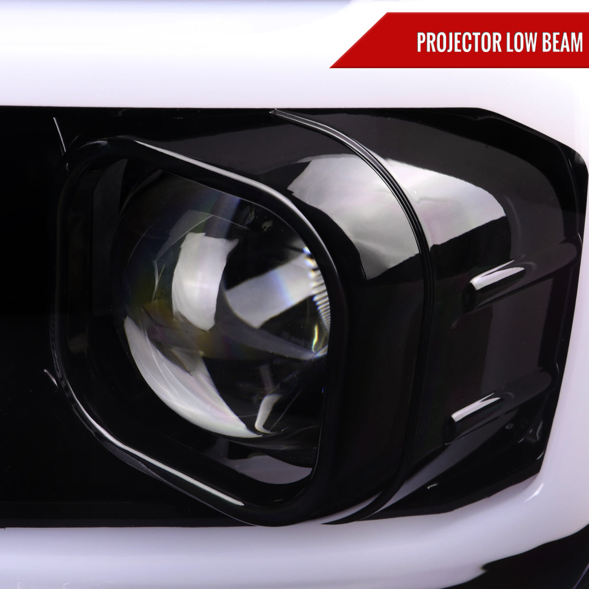 Spec-D 2018 Tacoma GL black sequential headlights