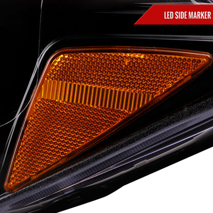 Spec-D 16 Tacoma GL black LED headlights