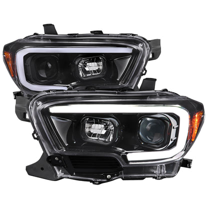 Spec-D 2016 Tacoma GL black headlights upgrade