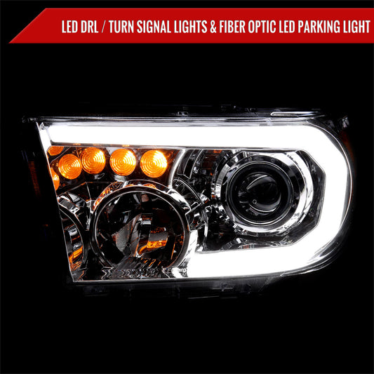 2008 Tundra Sequoia Retro Pro Spec-D aftermarket headlights