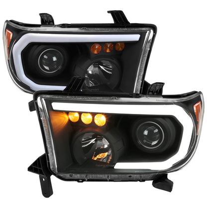 Spec-D 2007 Tundra Sequoia Retro black headlights upgrade