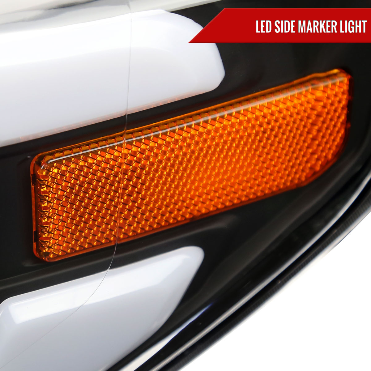 Spec-D 14 Toyota Tundra black headlights