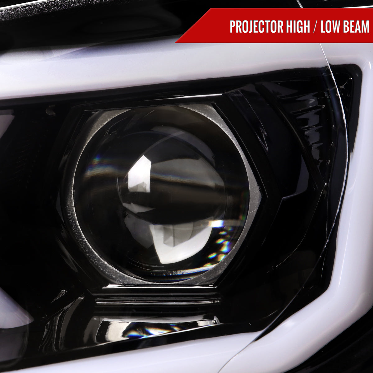 Spec-D 2006 Subaru Impreza WRX STI black sequential LED bar sequential LED headlights