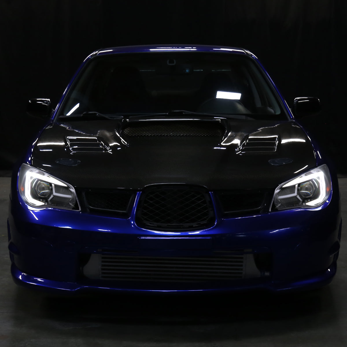 07 Subaru Impreza WRX STI Spec-D black sequential LED lighting upgrade