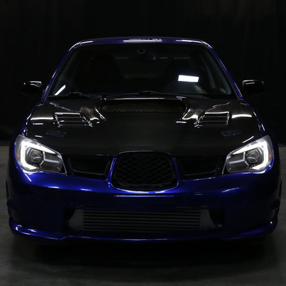 07 Subaru Impreza WRX STI Spec-D black sequential LED lighting upgrade