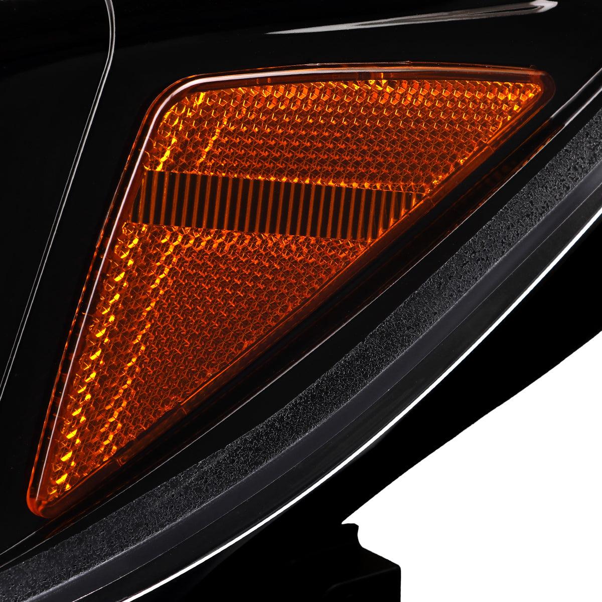 Spec-D 15 Subaru Impreza WRX STI Gloss Black LED bar headlights