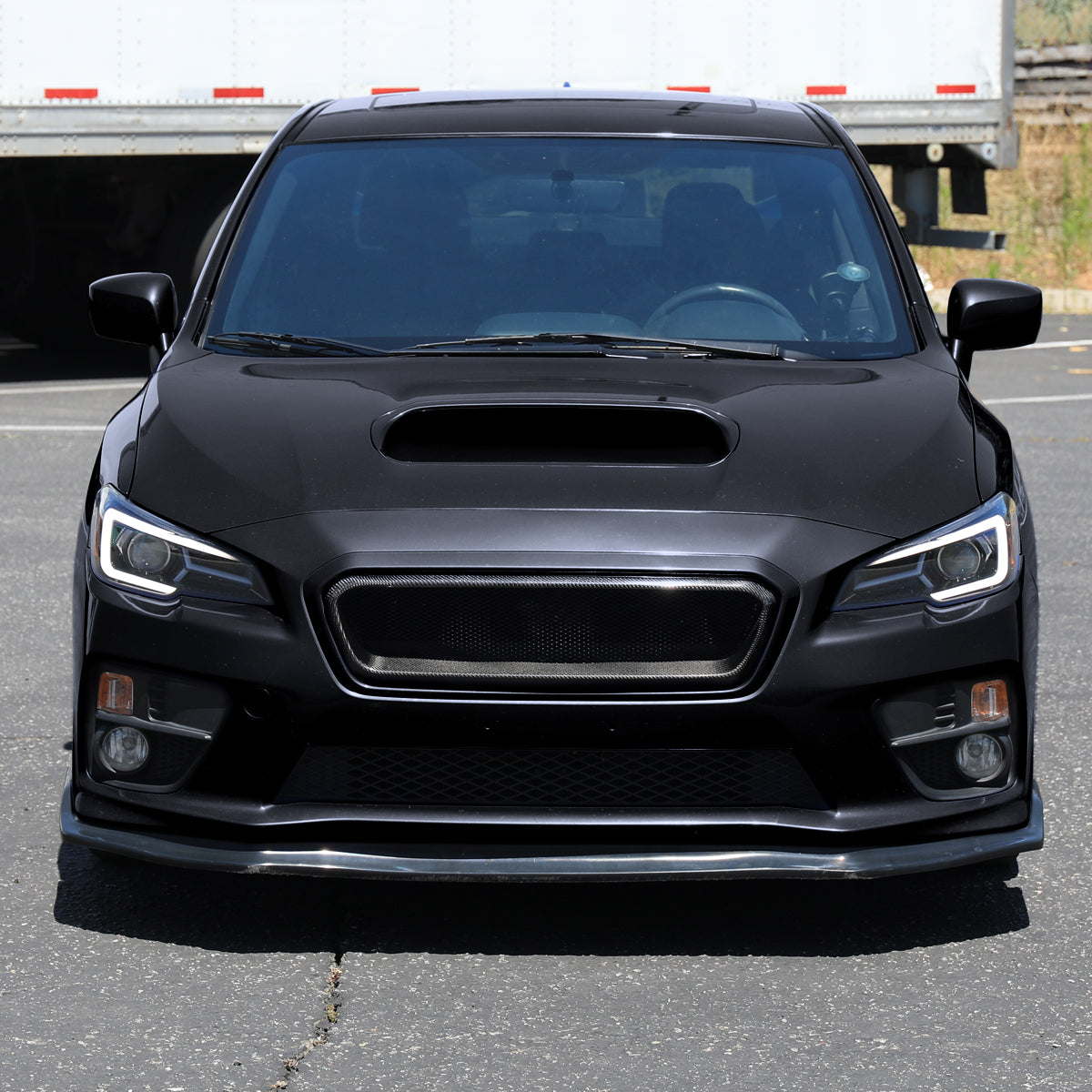 Spec-D 19 Subaru Impreza WRX STI Gloss Black headlights