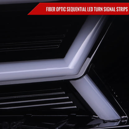 Spec-D 2019 Subaru Impreza WRX STI smoked custom headlights