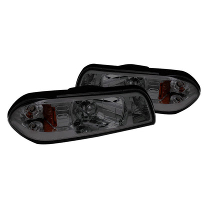 junyan Spec-D 87-93 Ford Mustang Smoke Headlights 2lclh-mst87g-rs