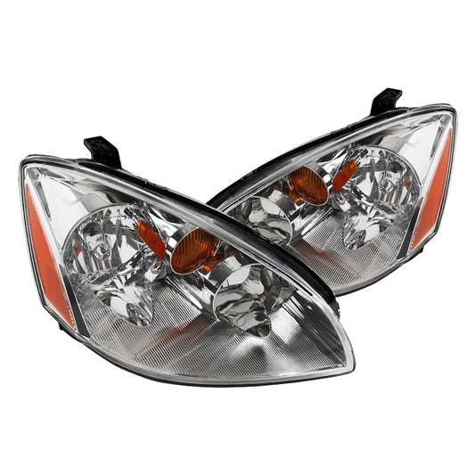 junyan Spec-D 02-05 Nissan Altima Chrome Headlights 2lh-alt02-rs