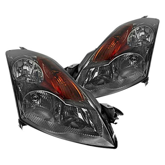 junyan Spec-D 07-09 Nissan Altima 4D Smoke Headlights (2LH-ALT074G-RS)