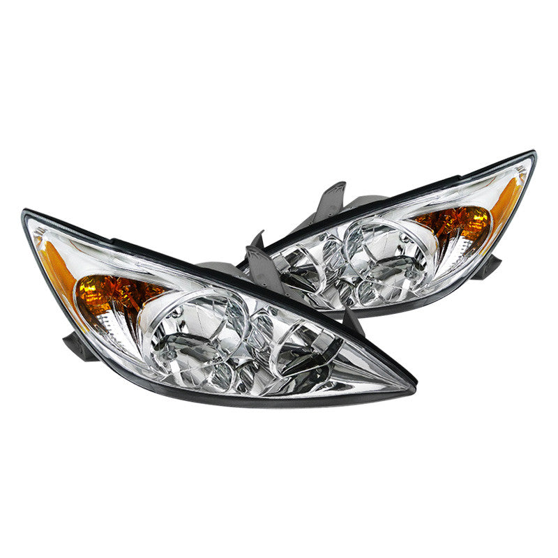 junyan Spec-D 02-04 Toyota Camry Chrome Headlights 2lh-cam02-rs