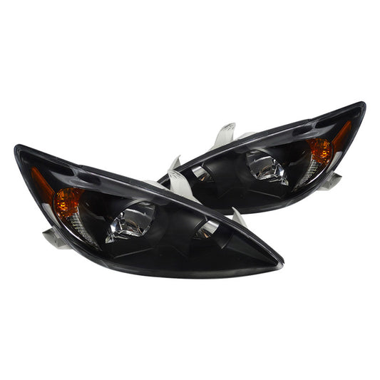 junyan Spec-D 02-04 Toyota Camry Black Headlights 2lh-cam02jm-rs