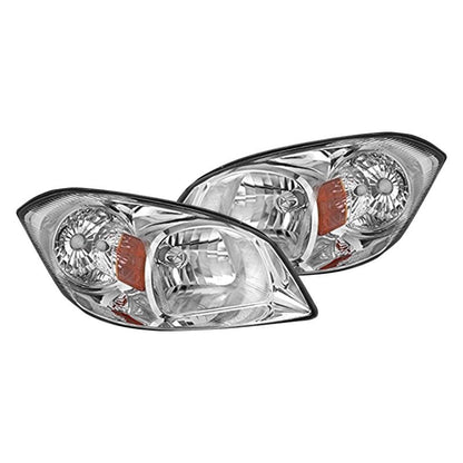 junyan Spec-D 05-10 Chevy Cobalt Pontiac G5 Chrome Headlights (2LH-COB05-RS)