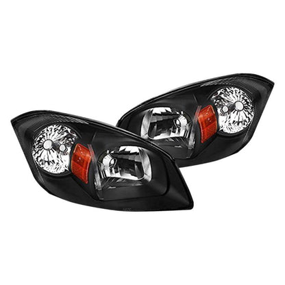 junyan Spec-D 05-10 Chevy Cobalt Pontiac G5 Black Headlights (2LH-COB05JM-RS)