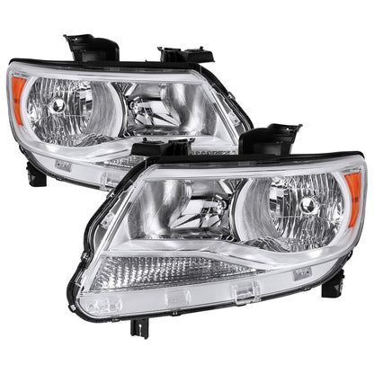 Spec-D 15-22 Chevy Colorado OEM GL Chrome Headlights