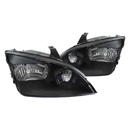 junyan Spec-D 05-07 Ford Focus Black Headlights 2lh-foc05jm-rs