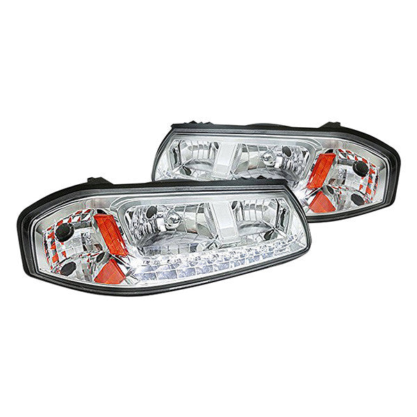 junyan Spec-D 00-05 Chevy Impala Led Chrome Headlights 2lh-ipa00-v2-rs