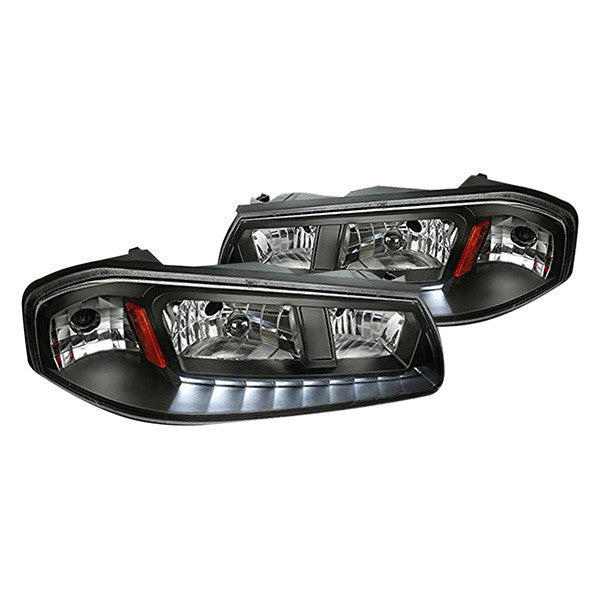 junyan Spec-D 00-05 Chevy Impala Led Black Headlights 2lh-ipa00jm-v2-rs