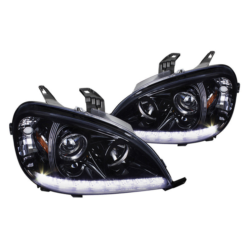 junyan Spec-D 98-01 Mercedes W163 Ml Projector Glossy Blk Halogen Headlights 2lhp-bw16398g-tm