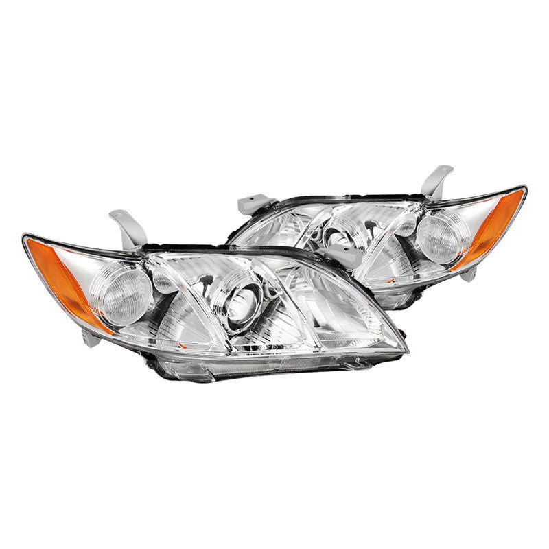 junyan Spec-D 07-11 Toyota Camry Projector Chrome Headlights 2lhp-cam07-rs