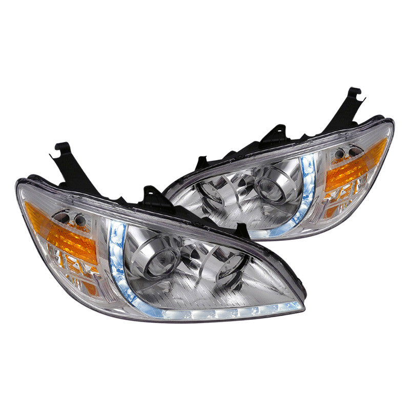 junyan Spec-D 04-05 Honda Civic R8 Projector Chrome Headlights 2lhp-cv04-8-rs