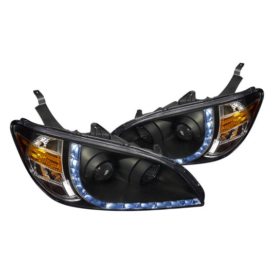 junyan Spec-D 04-05 Honda Civic R8 Projector Black Headlights 2lhp-cv04jm-8-rs