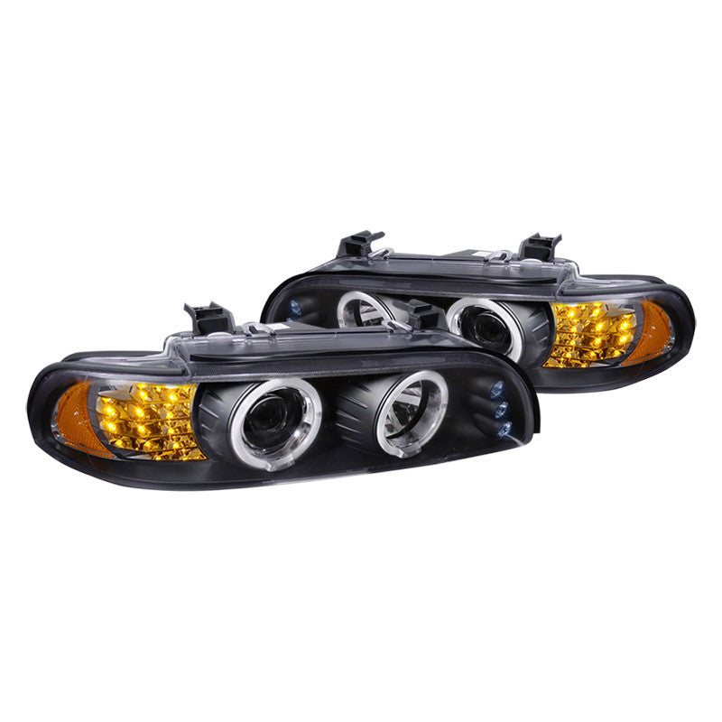 junyan Spec-D 01-03 Bmw E39 5-Series Projector Black V2 Headlights 2lhp-e3997jm-8v2-tm