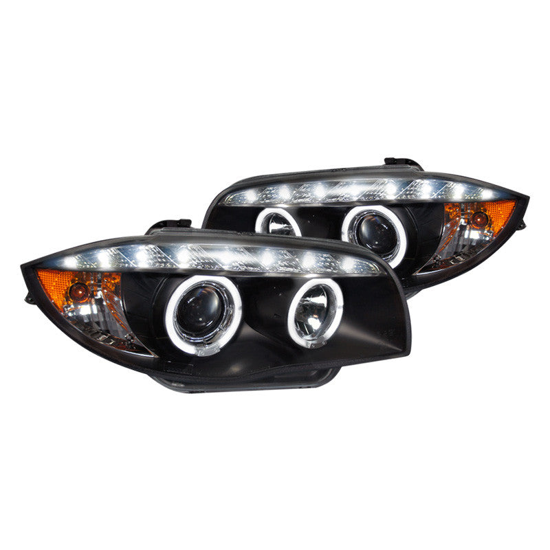 junyan Spec-D 08-13 Bmw E82 E88 Projector Black Headlights 2lhp-e8708jm-tm