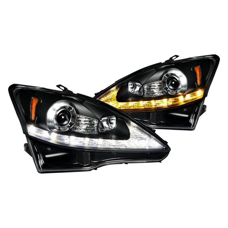 junyan Spec-D 06-09 Lexus Is 250 Projector Black Headlights