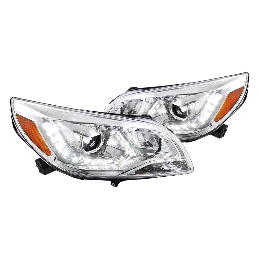 junyan Spec-D 11-Up Chevy Malibu Projector Chrome Headlights 2lhp-mbu11-rs