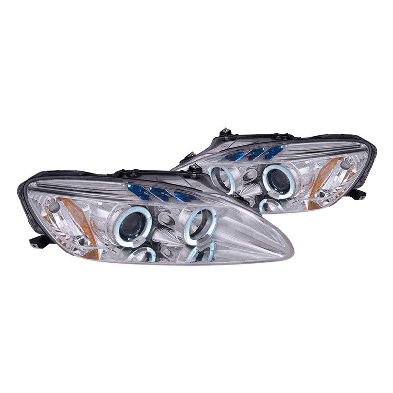 junyan Spec-D 04-09 Honda S2000 Projector Chrome - Check Remark Headlights 2lhp-s2k04-tm