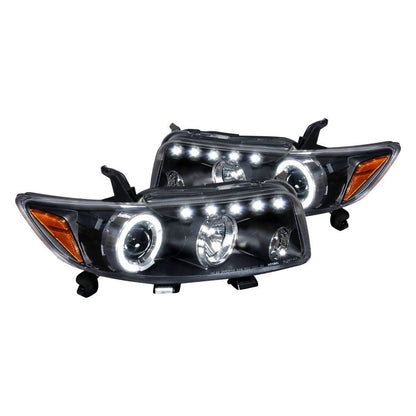 junyan Spec-D 08-10 Scion xB Halo Projector HeadLights -Black