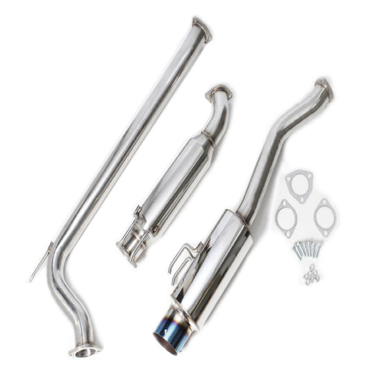 Tsudo 8th gen Civic Si 2006-11 FG2 Burnt Tip 70mm Catback Exhaust (20-9359-A)