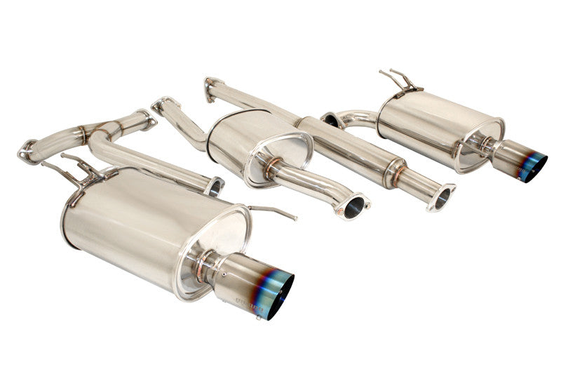 Megan Racing Acura TSX 04-08 EO-RS Blue Tip CatBack Exhaust ATSX04OE