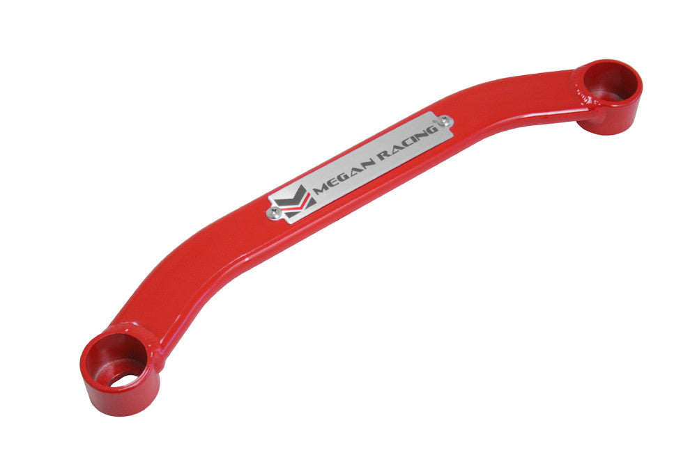 Megan Racing 12-15 Honda Civic 4DR Rear Lower Red Strut Tower Bar