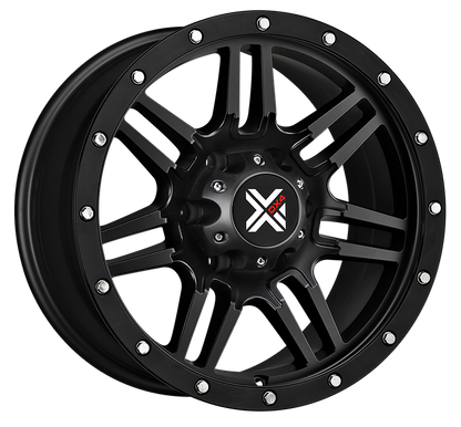 DX4 20x9 Type 7S 6x139.7 matte black 4x4 off road wheels