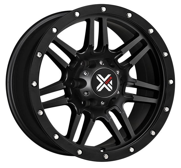 DX4 17x8.5 Type 7S 6x139.7 matte black 4x4 off road wheels