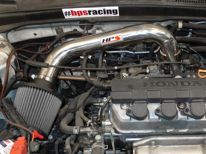 HPS Polish Short ram Air Intake Honda Civic