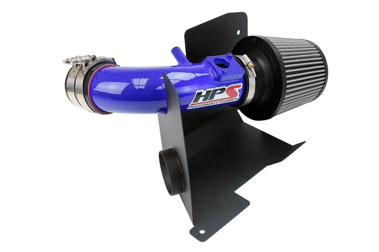 HPS Performance Blue Short ram Air Intake Kit for 2013-2015 Acura ILX 2.4L