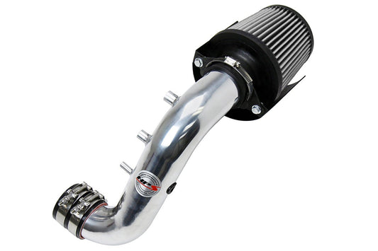 HPS Polish Short ram Air Intake Kit + Heat Shield K20 EP3 Short Ram 827-121P