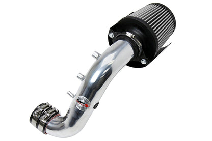 HPS Polish Short ram Air Intake Kit + Heat Shield Cool Short Ram 827-121P