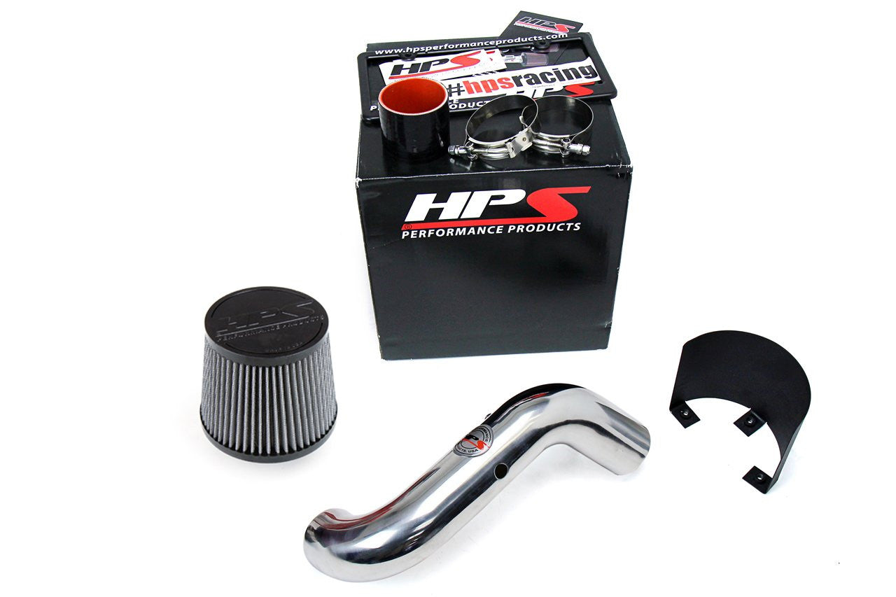 HSP 827-121P Polish Short ram Air Intake With Heat Shield