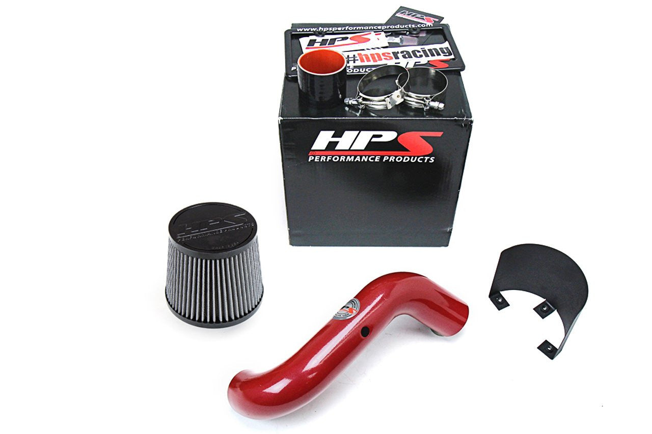 HSP 827-121R Red Short ram Air Intake With Heat Shield